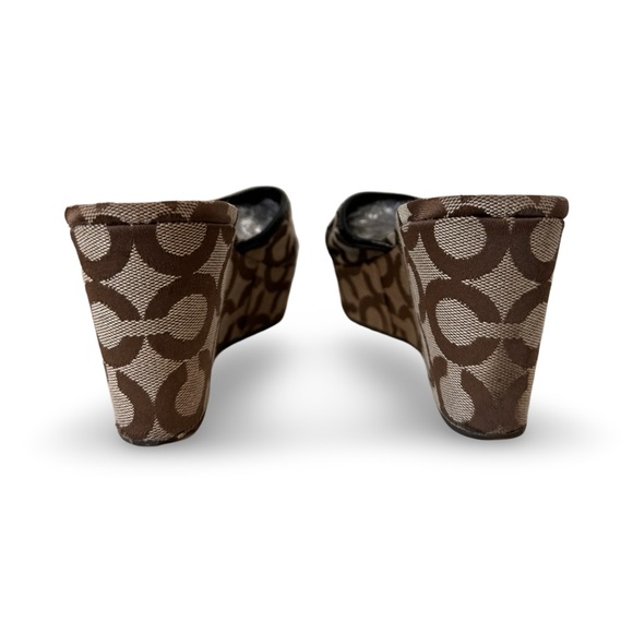 Preloved Authentic Coach Carissa Wedge - Picture 5 of 9